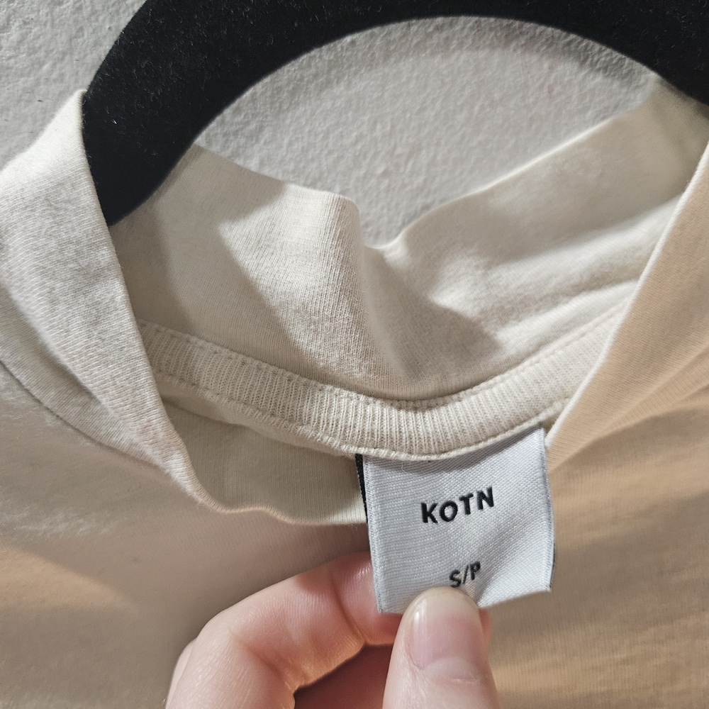 KOTN Mockneck Terry Sweatshirt - Picture 2 of 4